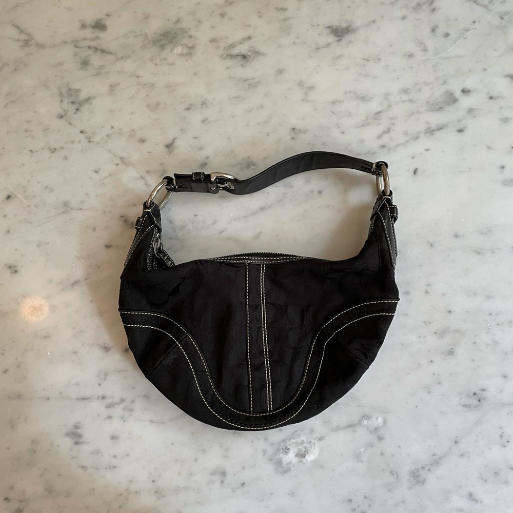 Coach boho shoulder bag